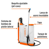 FUMIGADOR DE MOCHILA 12LTS FUM-12 TRUPER