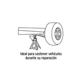 CAJA CON 2 TRORRES DE 3 TON PARA AUTO TRUPER