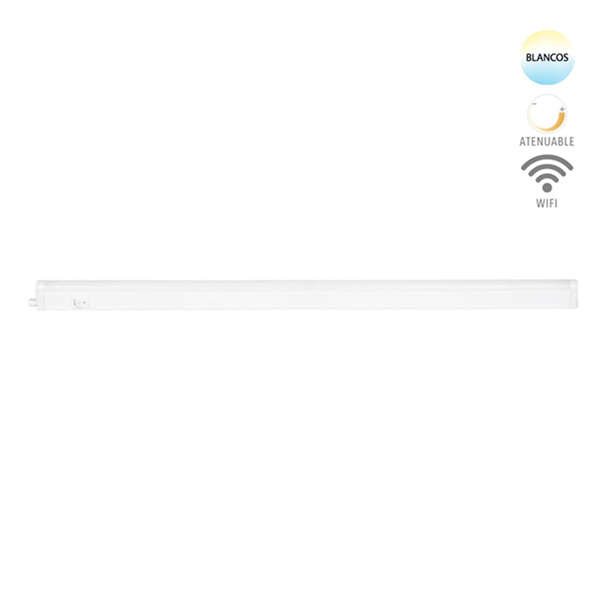 LAMPARA LINEAL LED AMPUS SMART 14W. LUZ BLANCA DINAMICA ATENUABLE COMPATIBLE APP Y ASISTENTE VOZ *** EXHIBIDO ***