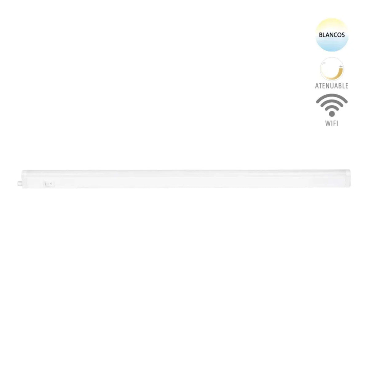 LAMPARA LINEAL LED AMPUS SMART 14W. LUZ BLANCA DINAMICA ATENUABLE COMPATIBLE APP Y ASISTENTE VOZ *** EXHIBIDO ***
