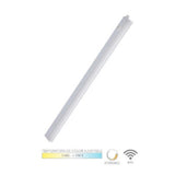 LAMPARA LINEAL LED AMPUS SMART 14W. LUZ BLANCA DINAMICA ATENUABLE COMPATIBLE APP Y ASISTENTE VOZ *** EXHIBIDO ***
