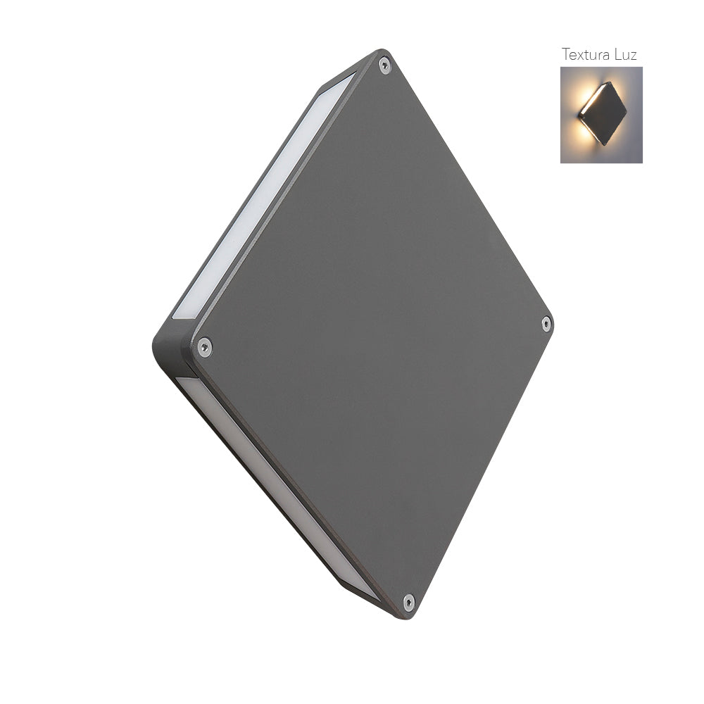 LÁMPARA DE EXTERIOR LED TAIGETE II TECNOLITE PARA SOBREPONER 14.5W LUZ SUAVE CÁLIDA ***TECNOLITE HAE***