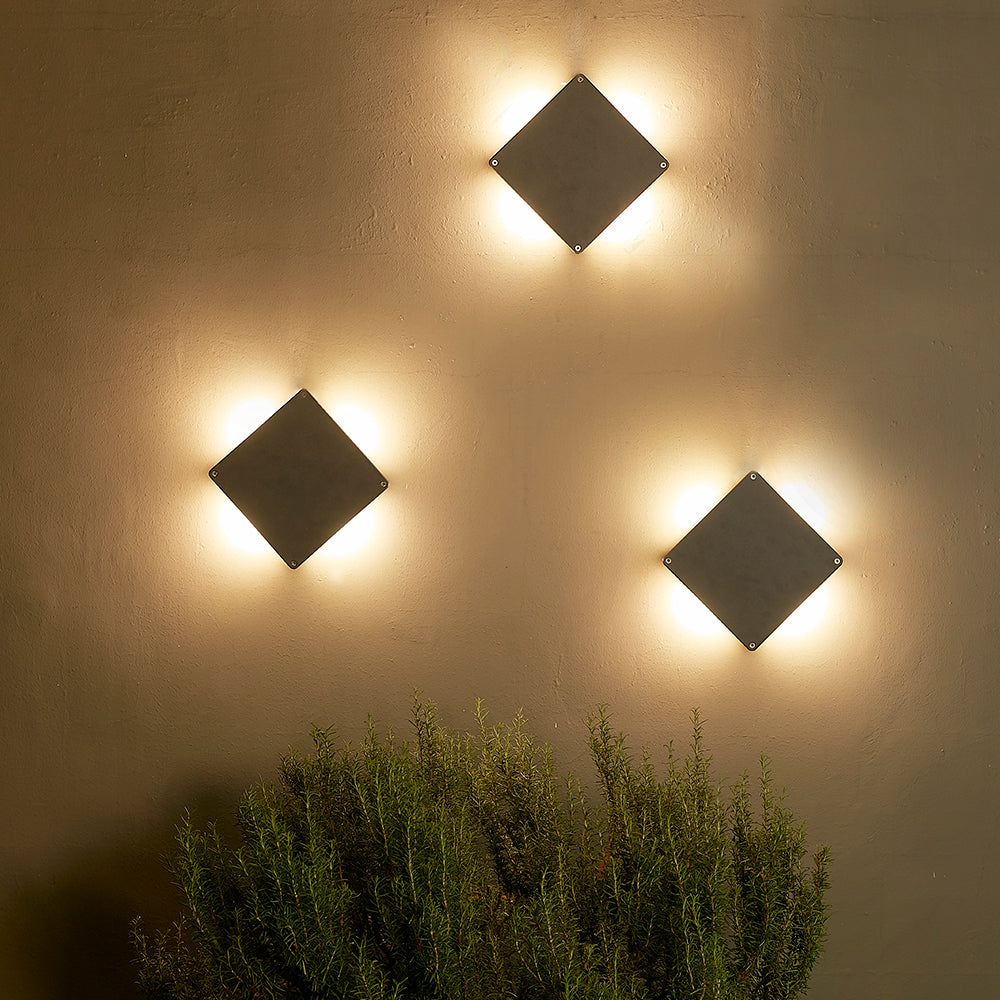 LÁMPARA DE EXTERIOR LED TAIGETE II TECNOLITE PARA SOBREPONER 14.5W LUZ SUAVE CÁLIDA ***TECNOLITE HAE***