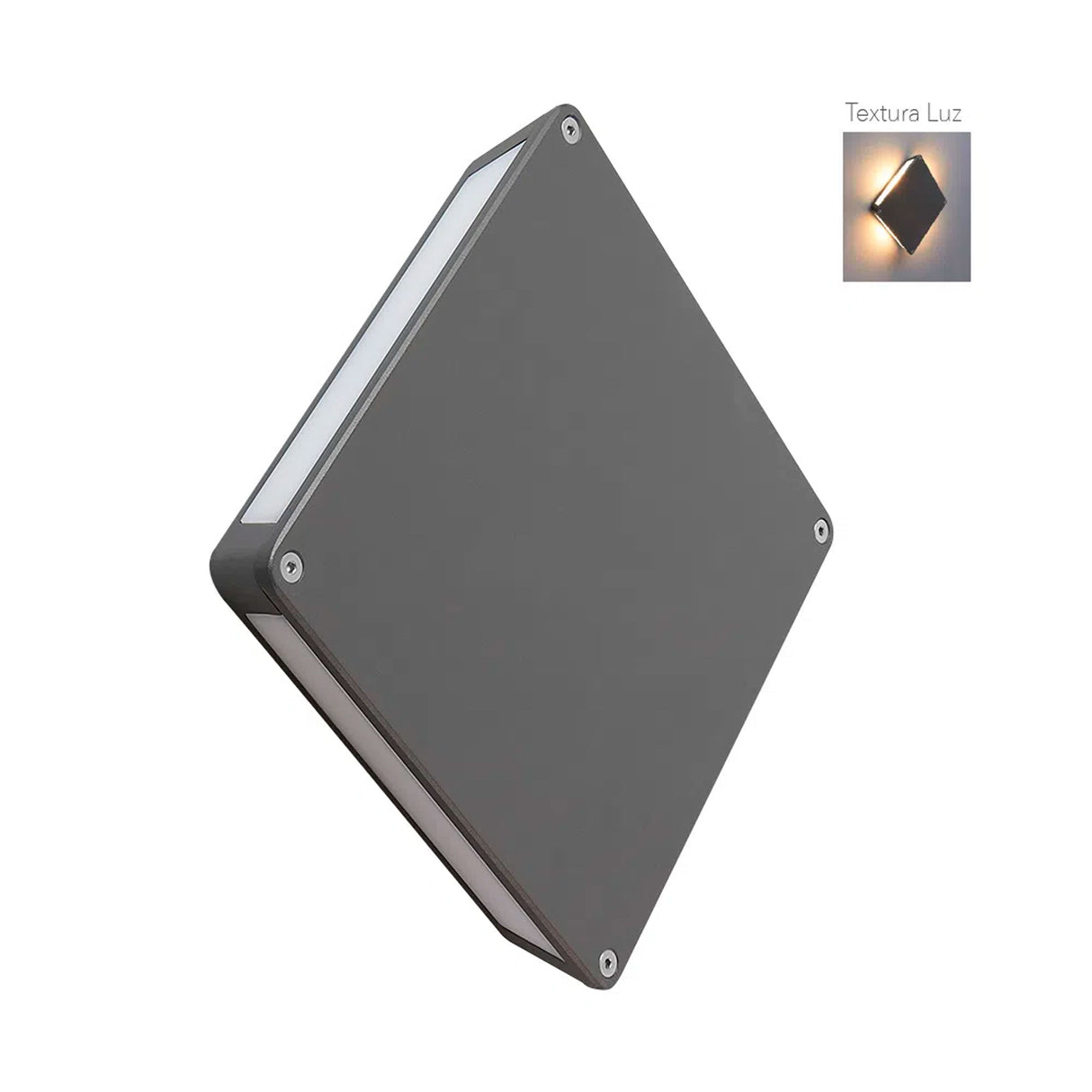 LÁMPARA DE EXTERIOR LED TAIGETE II TECNOLITE PARA SOBREPONER 14.5W LUZ SUAVE CÁLIDA ***TECNOLITE HAE***