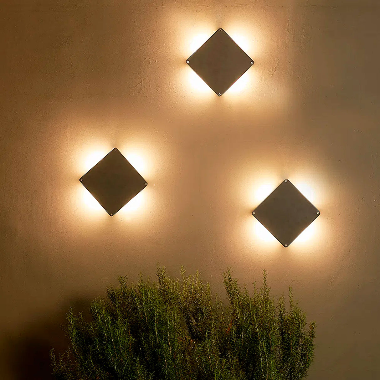 LÁMPARA DE EXTERIOR LED TAIGETE II TECNOLITE PARA SOBREPONER 14.5W LUZ SUAVE CÁLIDA ***TECNOLITE HAE***