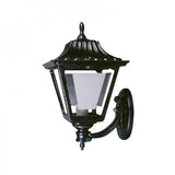 FAROL S/VASTAGO PARED 1 LUZ 60W MAX E26 CHICO NEGRO CALUX