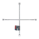 LLAVE CRUZ P/AUTO 20" (TAM. BOCAS 17MM.-3/4"-13/16"-7/8") LLCR-20 15481 TRUPER