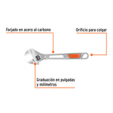 PERICO 10" CROMADO MANGO COMFORTGRIP MCA TRUPER MECANICA