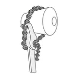 LLAVE UNIVERSAL CON CADENA 15515 TRUPER MECANICA