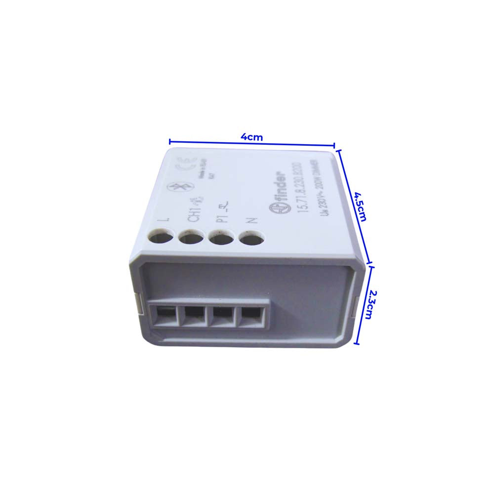 ATENUADOR BLUETOOTH C/ 1 SALIDA 200W COLOR BLANCO MCA FINDER *** HAE ***