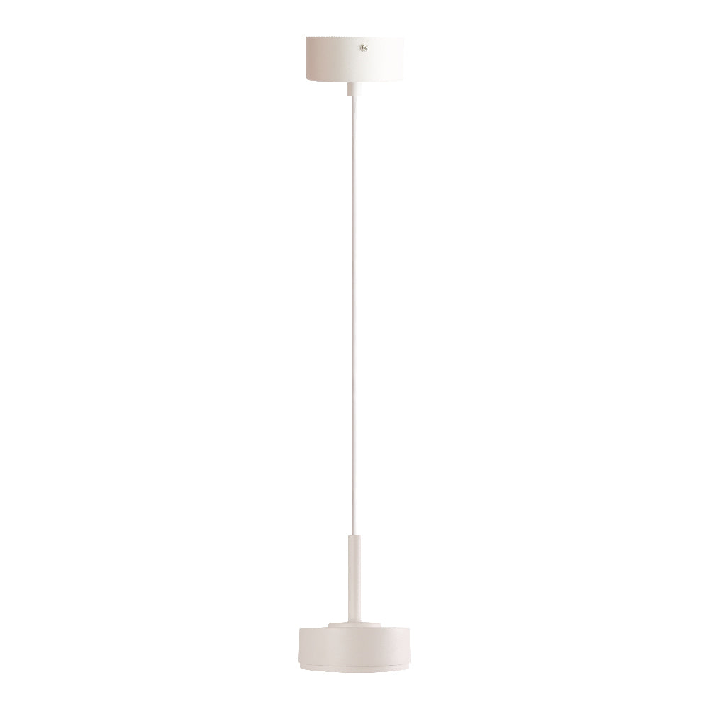 LAMPARA LINEAL COLGANTE LED METAL 1.50M 15W LUZ CALIDA BRILLANTE IRC90 NO ATENUABLE BCO