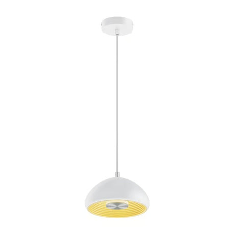 LAMPARA COLGANTE LED METAL 1.57M 15W LUZ CALIDA BRILLANTE NO ATENUABLE BCO