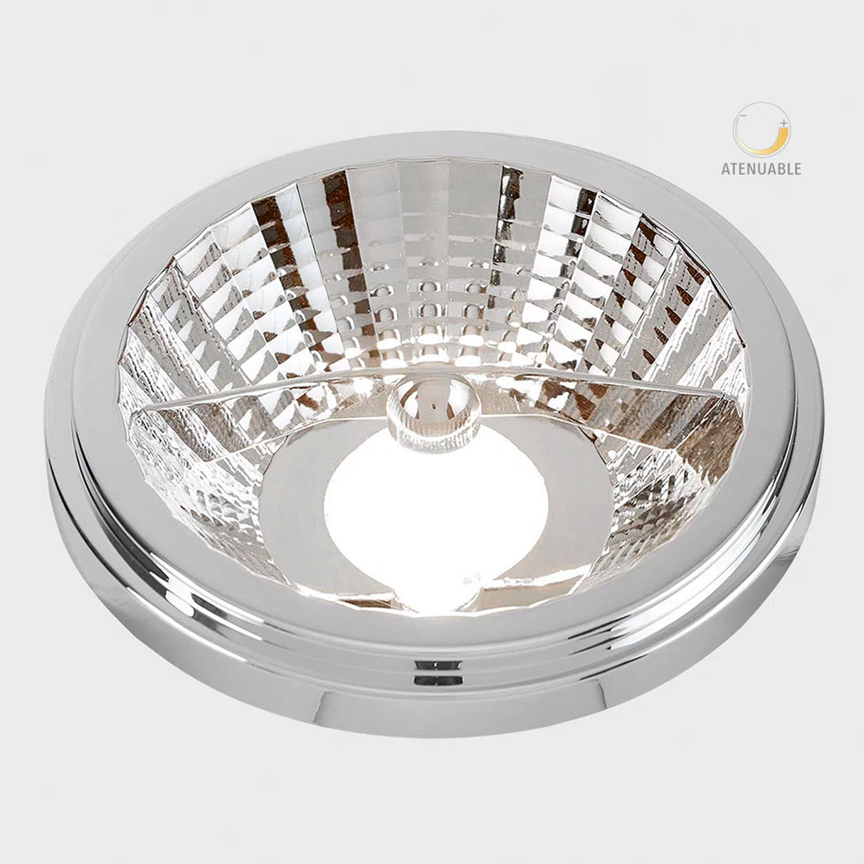 FOCO LED TECNOLITE ATENUABLE 15W LUZ SUAVE BLANCA NEUTRA BASE G53