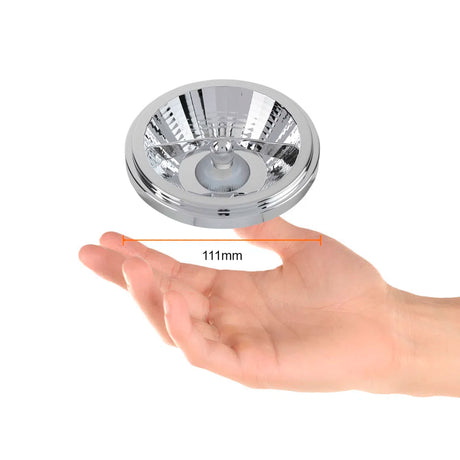 FOCO LED TECNOLITE ATENUABLE 15W LUZ SUAVE BLANCA NEUTRA BASE G53