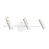 LAMPARA DE PARED ARBOTANTE LED 15W LUZ CALIDA BRILLANTE DIRECTA/INDIRECTA DIRIGIBLE IRC90 NO ATENUABLE BCO
