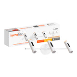 LAMPARA DE PARED ARBOTANTE LED 15W LUZ CALIDA BRILLANTE DIRECTA/INDIRECTA DIRIGIBLE IRC90 NO ATENUABLE BCO