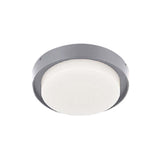PLAFON LED SOBREP. TECHO 15W/127V. 3000K ALUM. GRIS NENQUE I