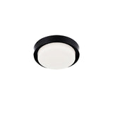 PLAFON LED SOBREP. TECHO 15W/127V. 3000K ALUM. NEGRO NENQUE I