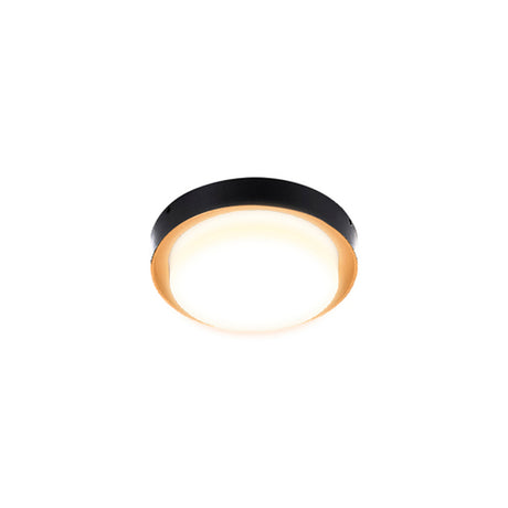 PLAFON LED SOBREP. TECHO 15W/127V. 3000K ALUM. NEGRO NENQUE I