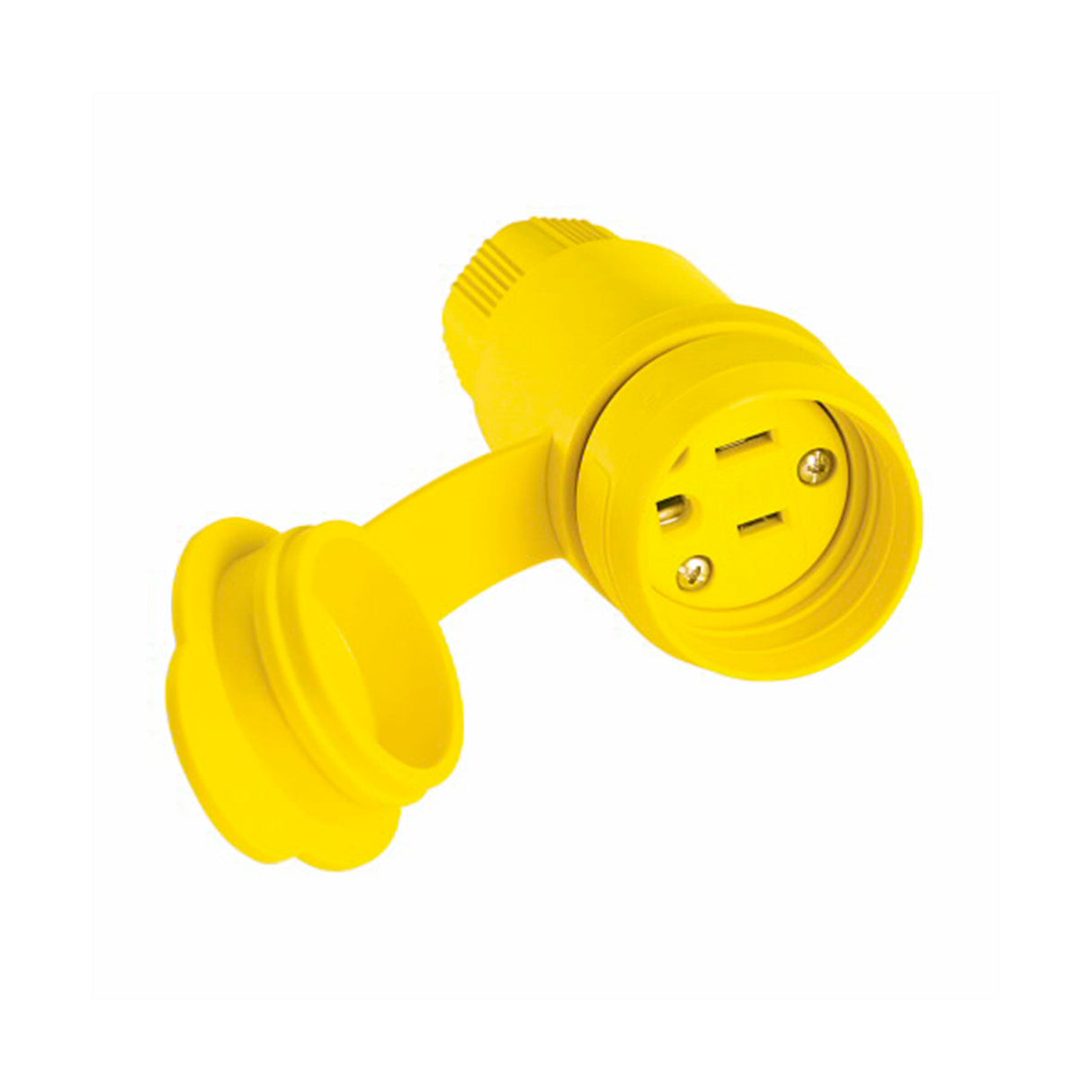 CONTACTO WETGUARD ENTRADA RECTA 2 POLOS 3 HILOS AMARILLO *** OFRECER LEV230 ***