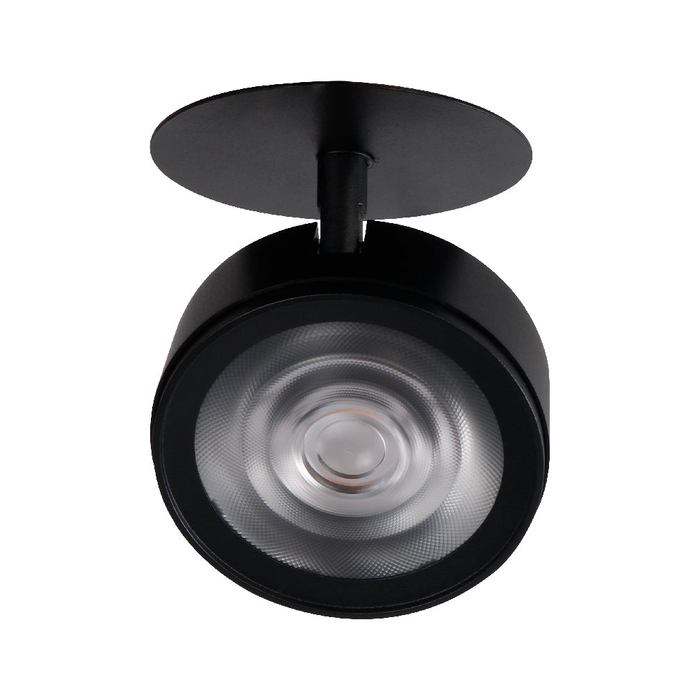 LAMPARA SPOT LED EMPOTRADO DIRIGIBLE 15W LUZ CALIDA BRILLANTE IRC90 NO ATENUABLE NGO