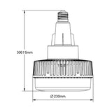 FOCO LED TECNOLITE MEGREZ DE ALTA POTENCIA 160W LUZ DE DÍA BASE E40