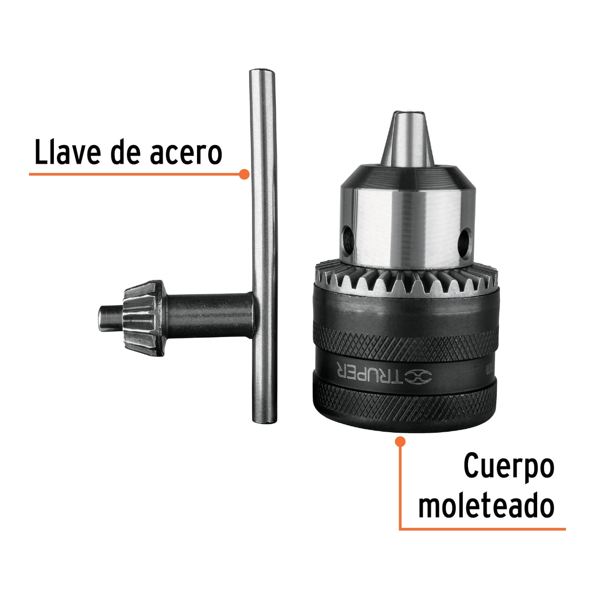 BROQUERP DE 1/2 CON LLAVE TRUPER