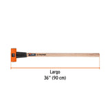 MARRO OCTAGONAL 6 LB.(2.7KG.) MANGO DE MADERA 36" (90CMS.) MD-6M 16509 TRUPER *** OFRECER 1436G ***