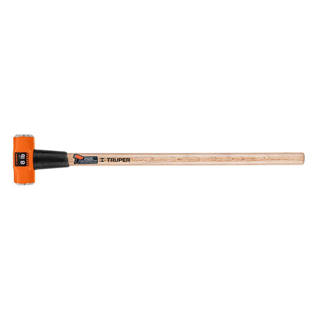 MARRO OCTAGONAL 8 LB.(3.6KG.) MANGO DE MADERA 36" (90CMS.) MD-8M 16511 TRUPER *** OFRECER 1437G ***