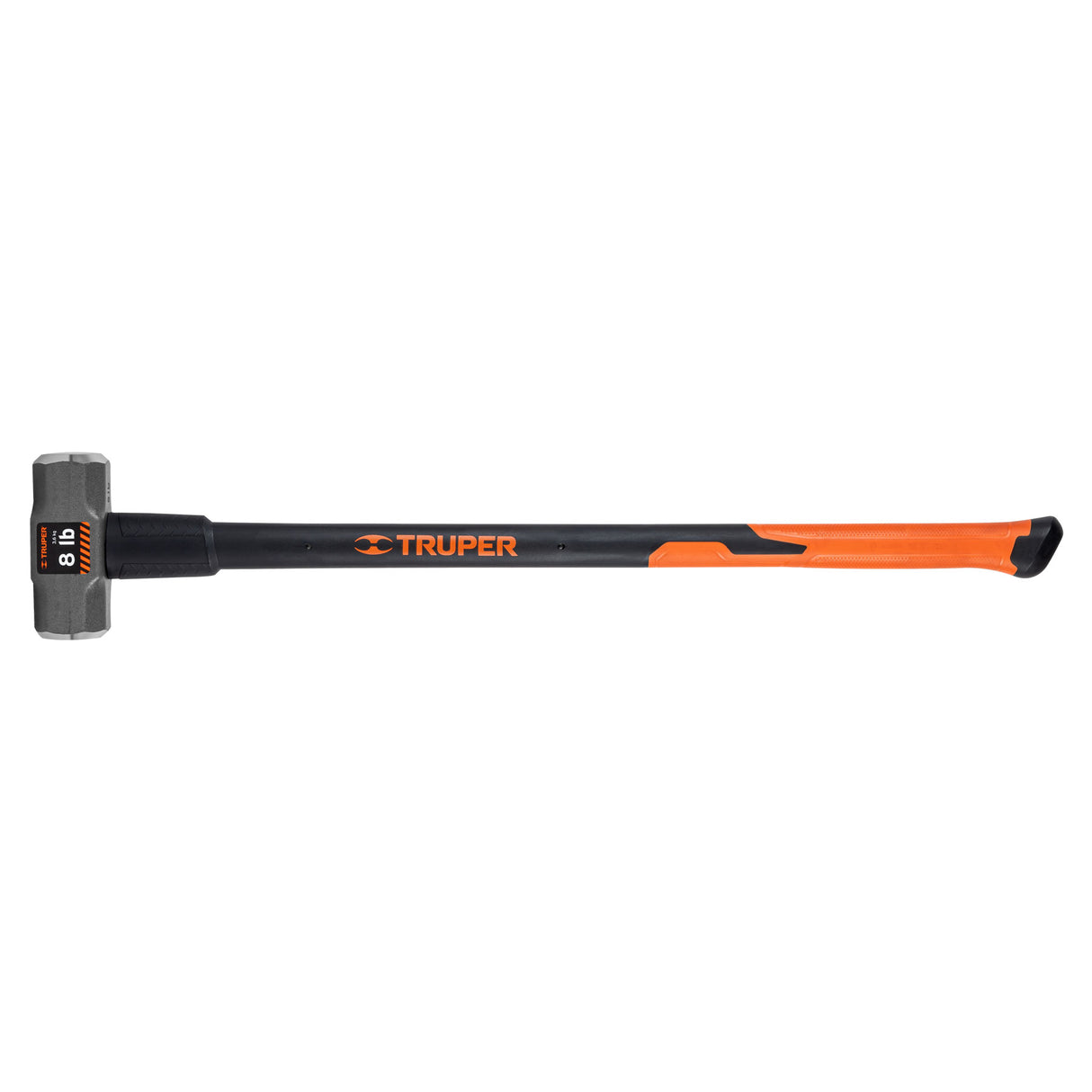 MARRO OCTAGONAL 8 LB.(3.6KG.) MANGO DE FIBRA DE VIDRIO 36" (90CMS.) MD-8F 16538 TRUPER *** OFRECER 1437GFV ***