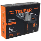 TALADRO 1/2" 700W INDUSTRIAL TRUPER