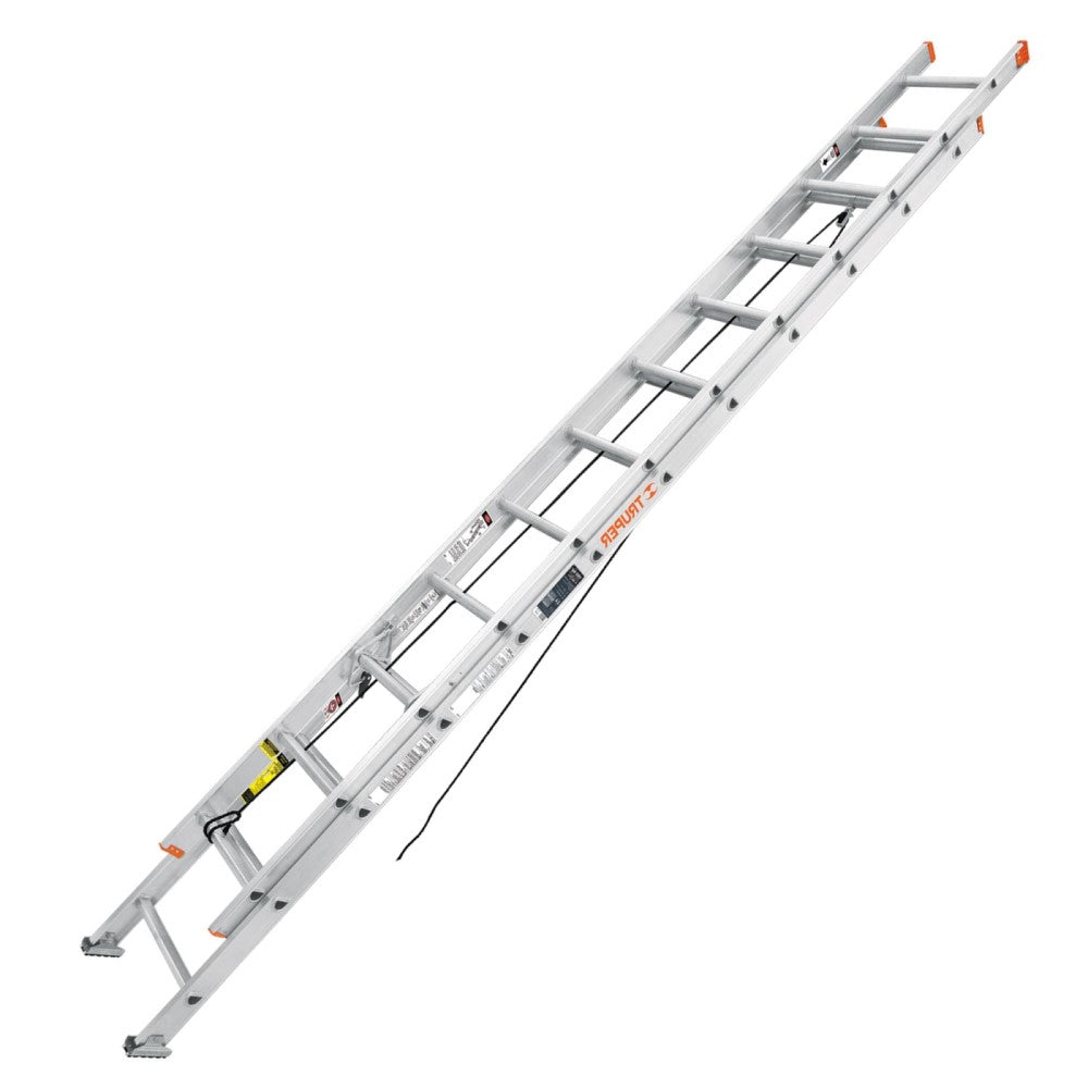 ESCALERA DE EXTENSION TIPO II 24 PELDAÑOS 175KG TRUPER