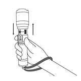 LINTERNA LED RECARGABLE DE ALUMINIO 670 LM