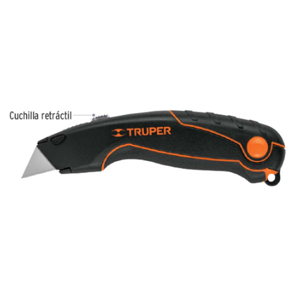 NAVAJA RETRACTIL 7" CUERPO DE ALUMINIO TRUPER *** OFRECER NF6 ***