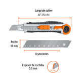CUTTER 6" REFORZADO