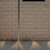 LUZ DE CORTESIA LED SOBREP. MURO 16W/127V. 3000K ALUM. NEGRO HUNOR II ***TECNOLITE HAE***