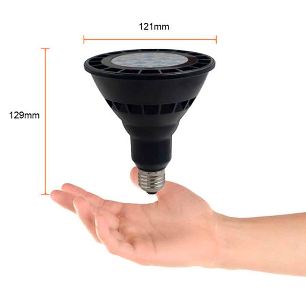 LAMPARA LED PAR38 AZUL 16W100-127VE27