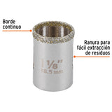 BROCASIERRA DIAMANTE 1-1/8" 17127 TRUPER HERRAMIENTAS
