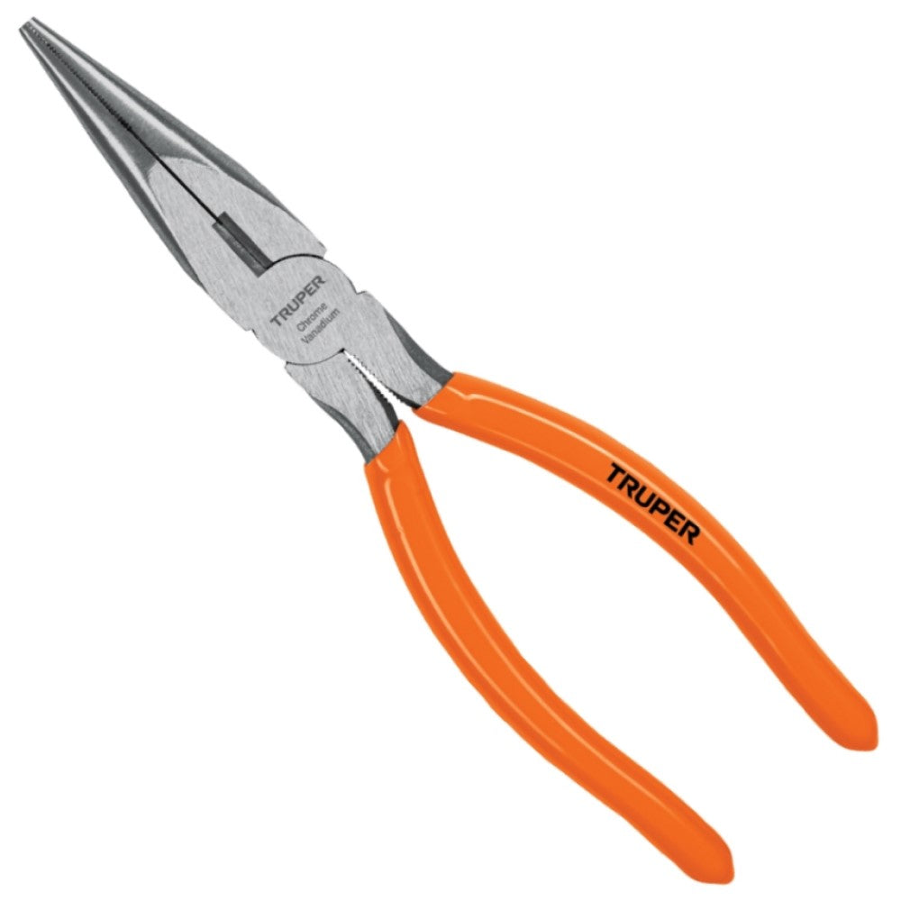 PINZA DE PUNTA Y CORTE 8" MANGO DE PVC TRUPER T203-8