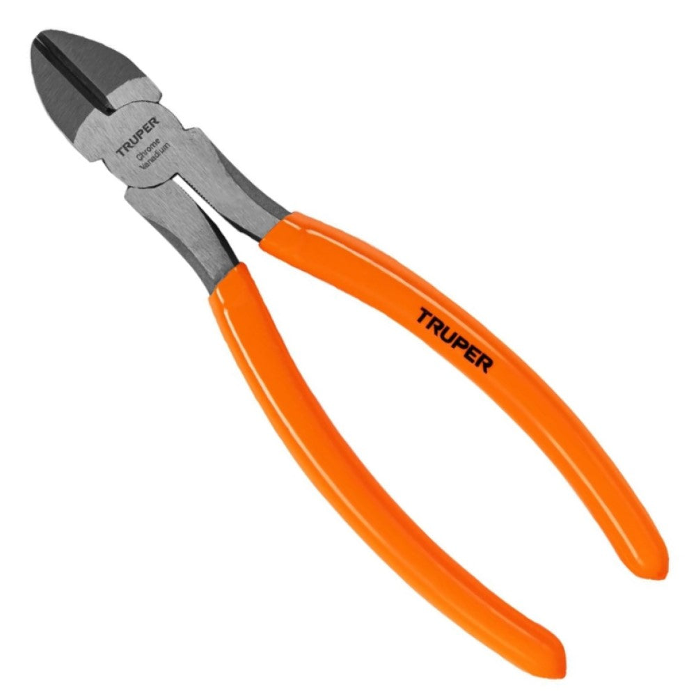 PINZA DE CORTE DIAGONAL 7" MANGO DE PVC TRUPER T202-7