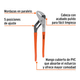 PINZA DE EXTENSION 12" MANGO DE VINIL MCA TRUPER MECANICA