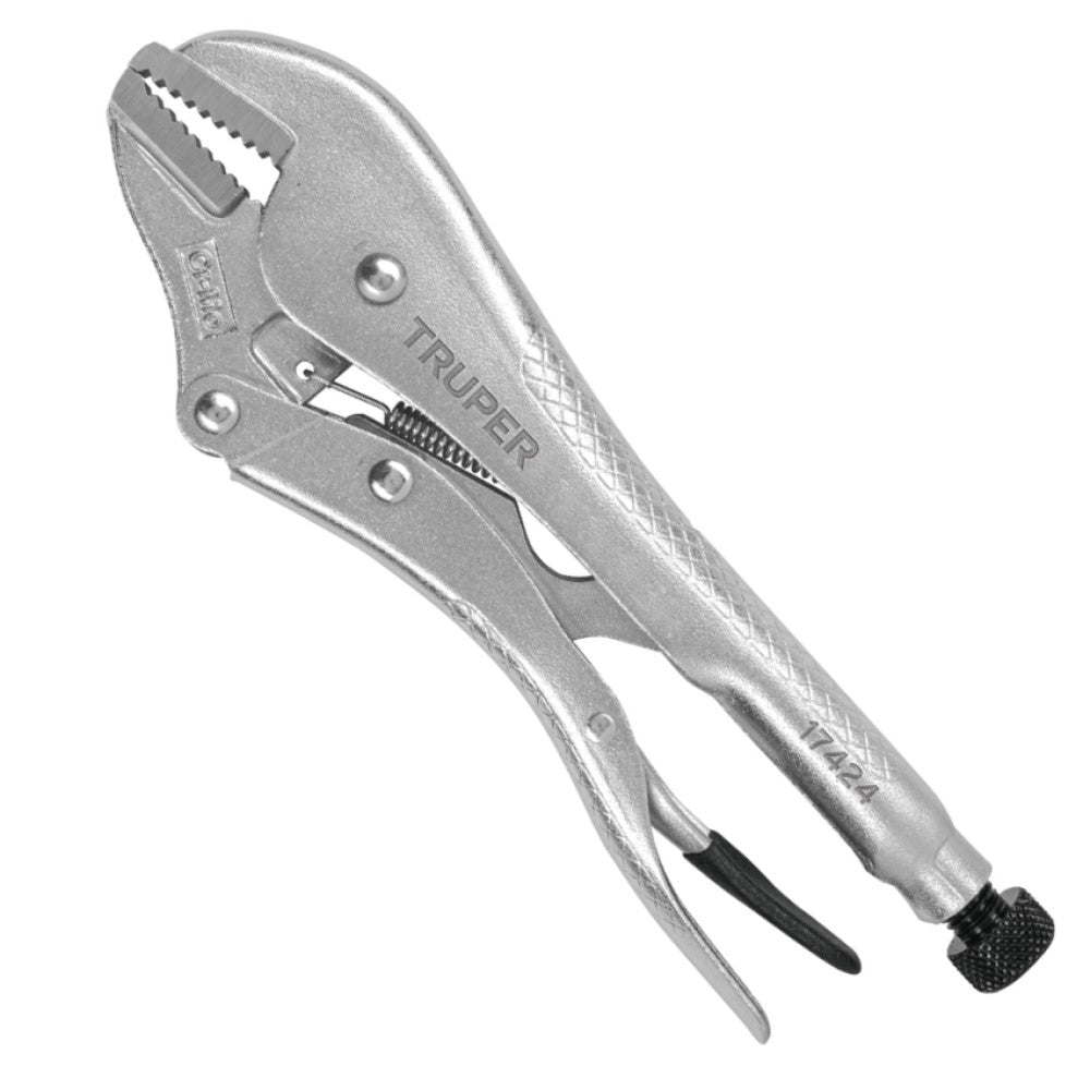 PINZA DE PRESION 12" MORDAZA RECTA TRUPER *** OFRECER PR12 ***