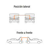 CABLES PASA CORRIENTE CAL. 8 AWG (8MM2) 3 MTS. 225A. C/FUNDA CAP-3008T 17543 TRUPER