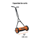PODADORA MANUAL DE 15" POMA-15