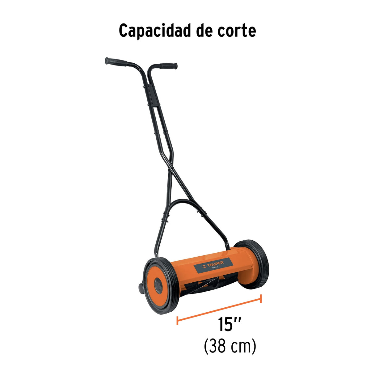 PODADORA MANUAL DE 15" POMA-15