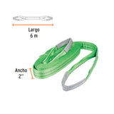 ESLINGA DE 2" X 6M MCA TRUPER