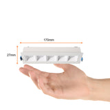 LÁMPARA EMPOTRABLE LED TECNOLITE LUCIDA IV 17 W LUZ SUAVE CÁLIDA NO ATENUABLE LED INTEGRADO