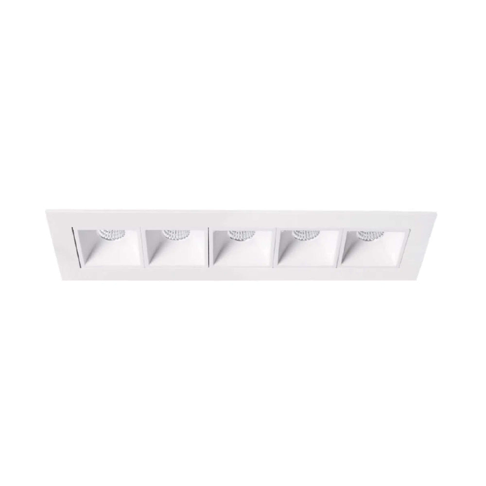 LÁMPARA EMPOTRABLE LED TECNOLITE LUCIDA IV SMART 17W LUZ SUAVE CÁLIDA ATENUABLE COMPATIBLE CON APP MÓVIL Y ASISTENTES DE VOZ BLANCO