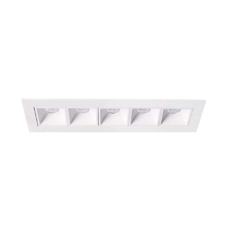 LÁMPARA EMPOTRABLE LED TECNOLITE LUCIDA IV SMART 17W LUZ SUAVE CÁLIDA ATENUABLE COMPATIBLE CON APP MÓVIL Y ASISTENTES DE VOZ BLANCO