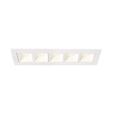 LÁMPARA EMPOTRABLE LED TECNOLITE LUCIDA IV SMART 17W LUZ SUAVE CÁLIDA ATENUABLE COMPATIBLE CON APP MÓVIL Y ASISTENTES DE VOZ BLANCO